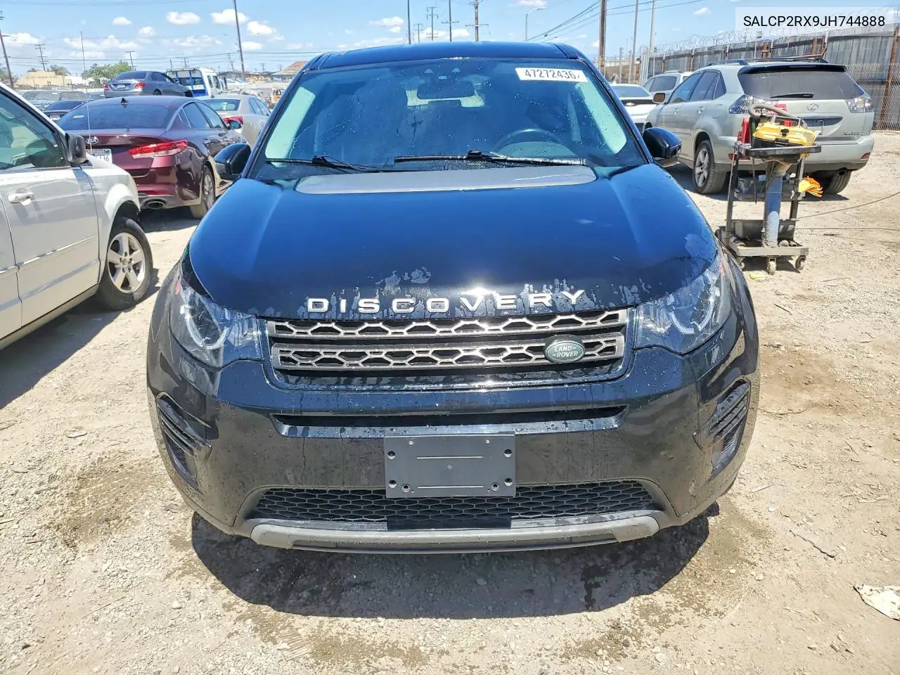 2018 Land Rover Discovery Sport Se VIN: SALCP2RX9JH744888 Lot: 47272436