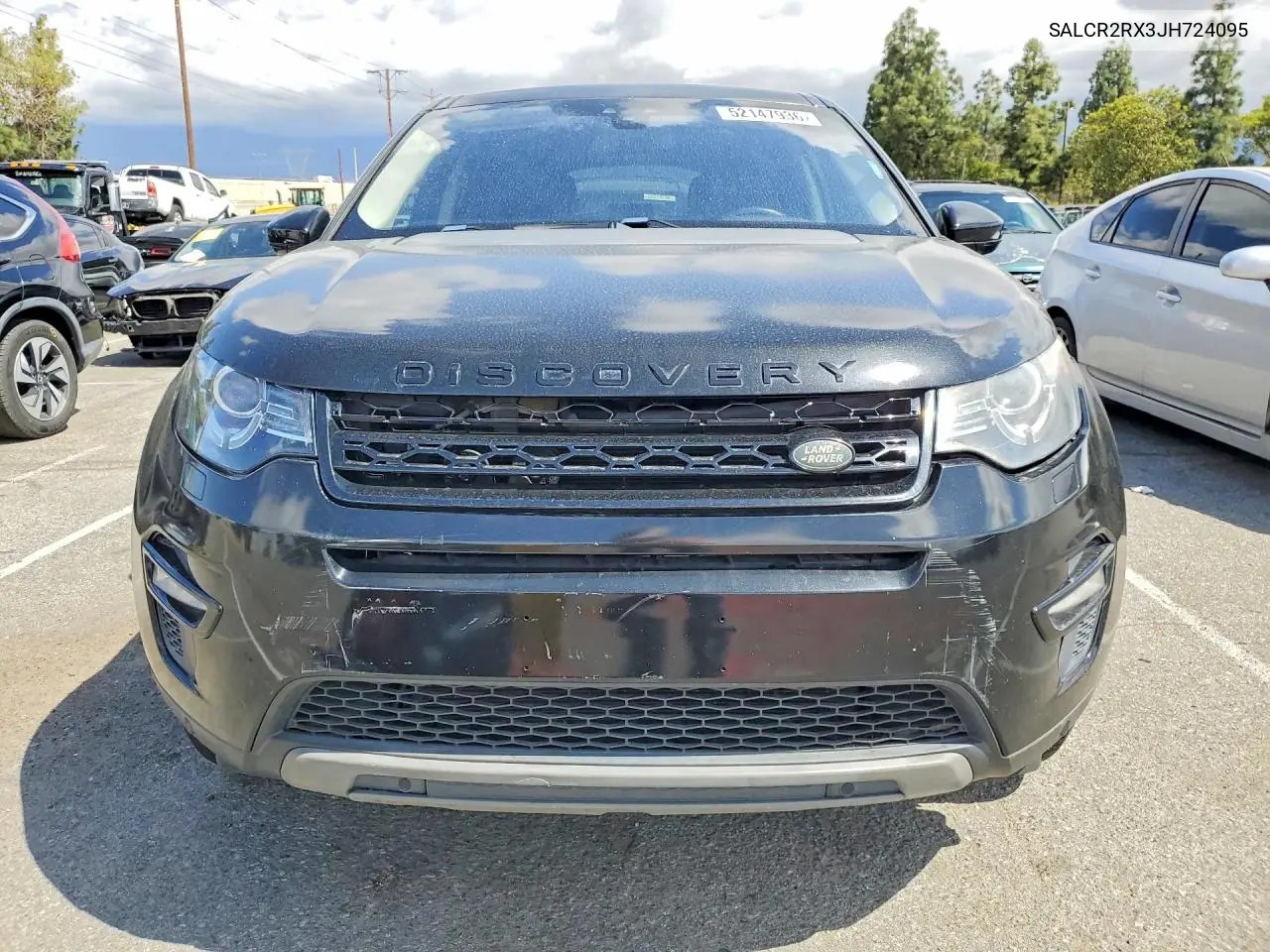 2018 Land Rover Discovery Sport Hse VIN: SALCR2RX3JH724095 Lot: 52147936
