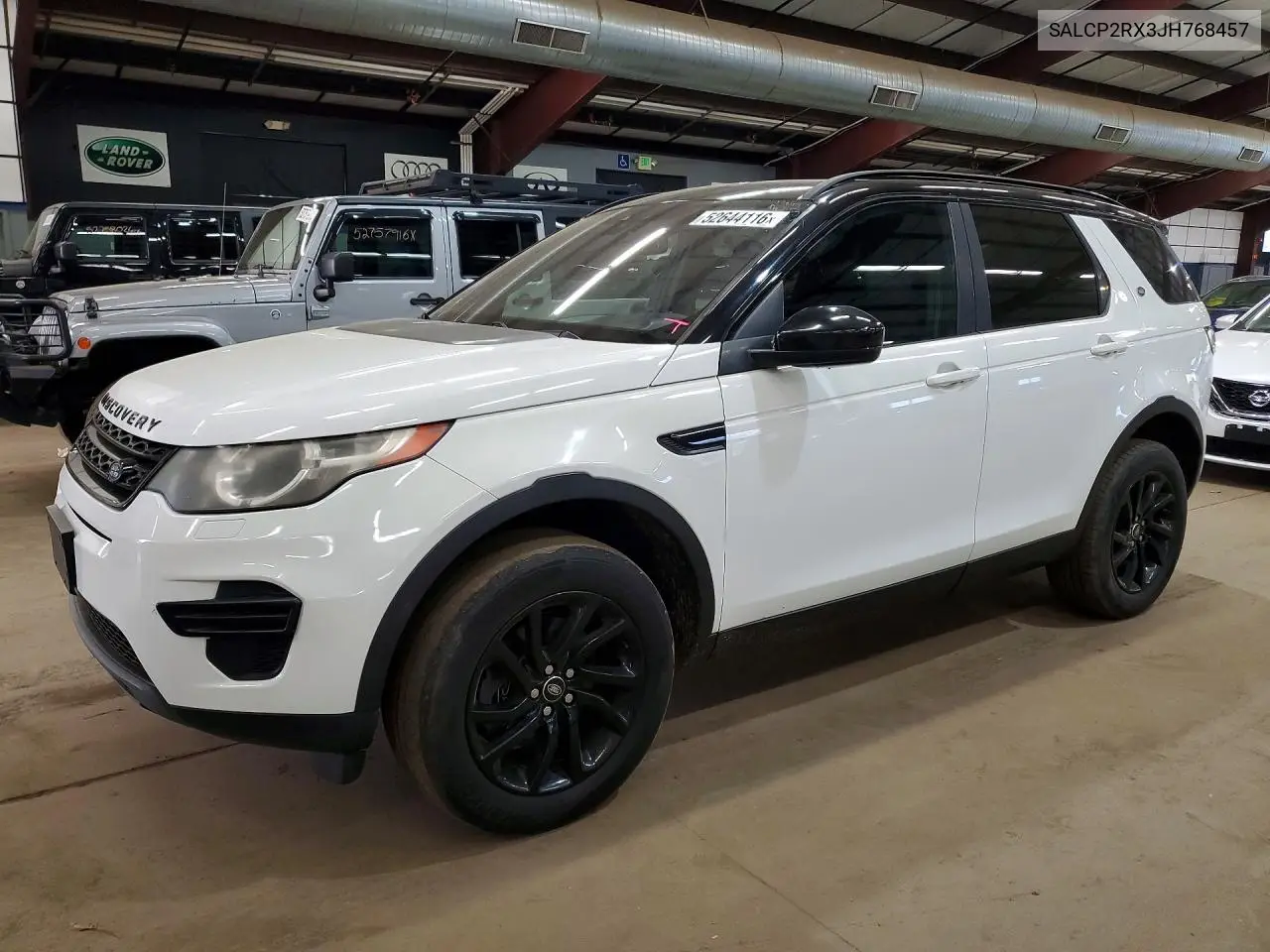 2018 Land Rover Discovery Sport Se VIN: SALCP2RX3JH768457 Lot: 52644116