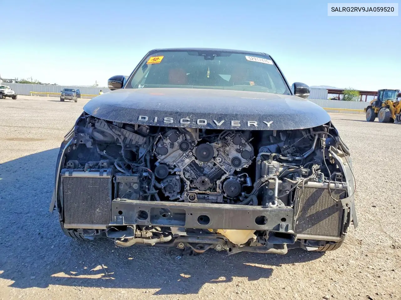 2018 Land Rover Discovery Se VIN: SALRG2RV9JA059520 Lot: 52917476