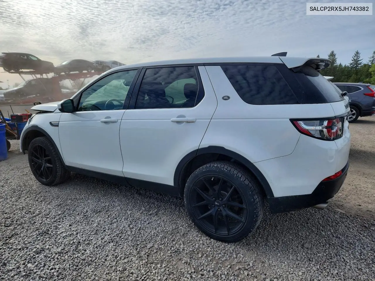 2018 Land Rover Discovery Sport Se VIN: SALCP2RX5JH743382 Lot: 54192406