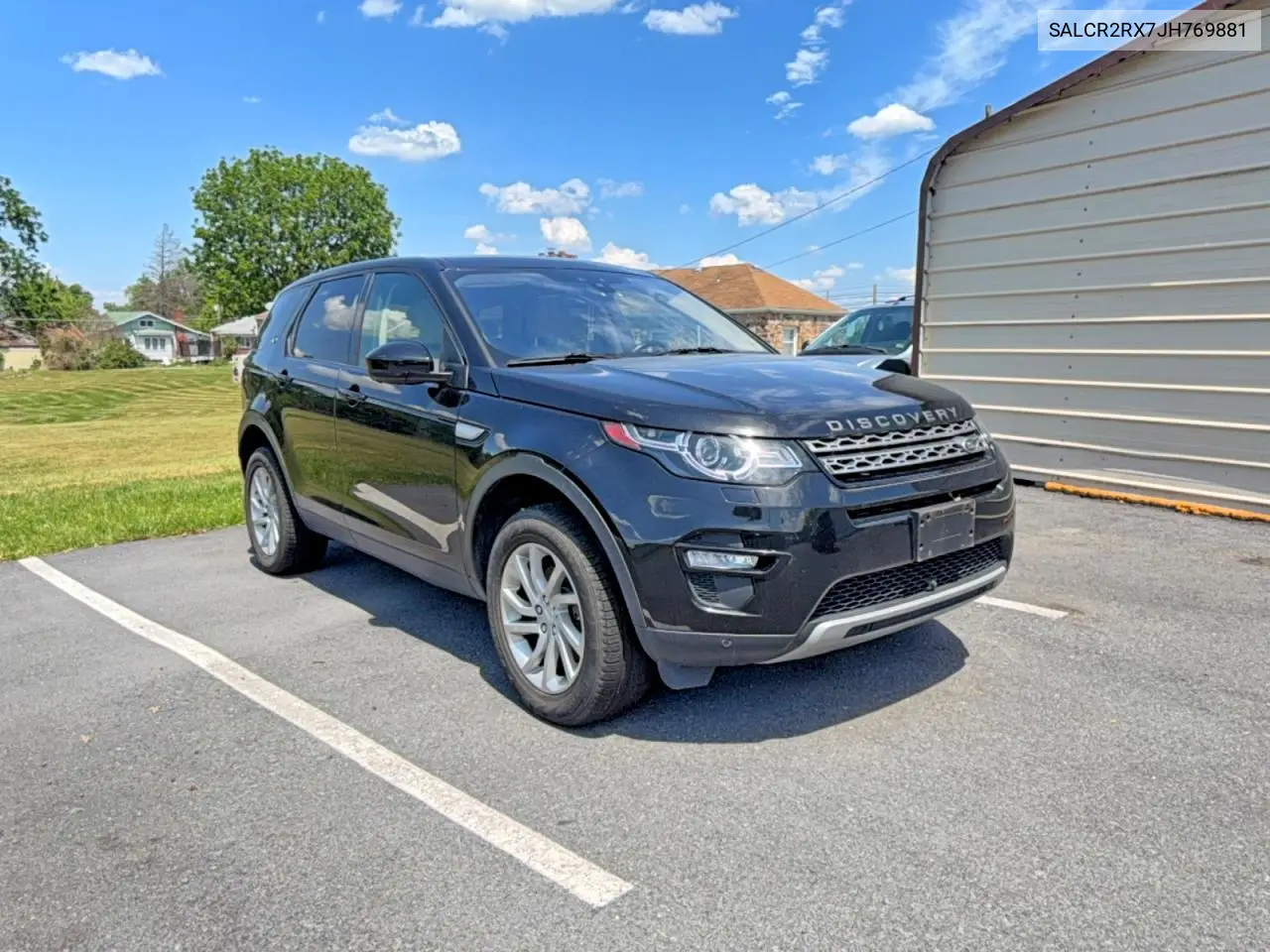2018 Land Rover Discovery Sport Hse VIN: SALCR2RX7JH769881 Lot: 54484856