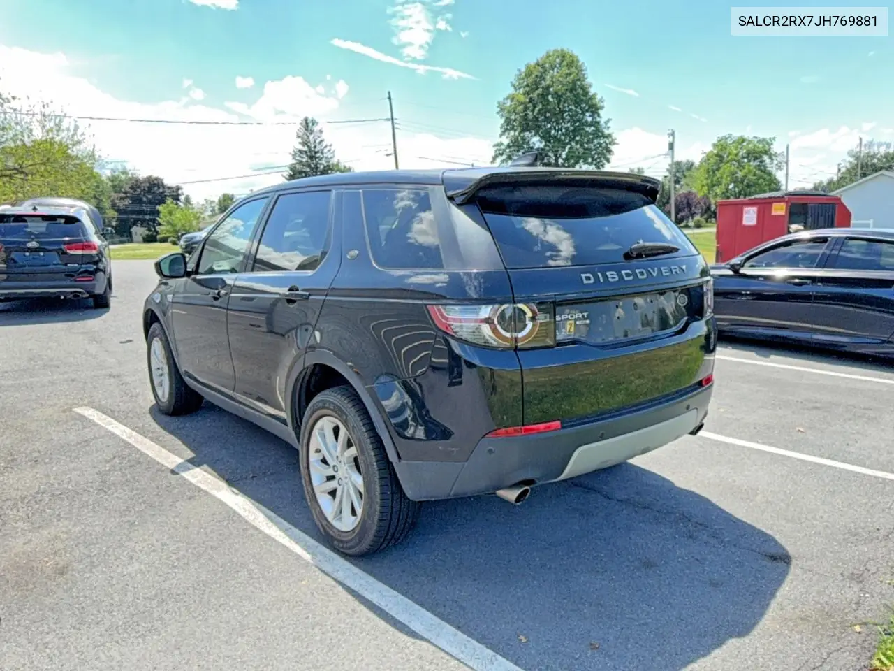 2018 Land Rover Discovery Sport Hse VIN: SALCR2RX7JH769881 Lot: 54484856