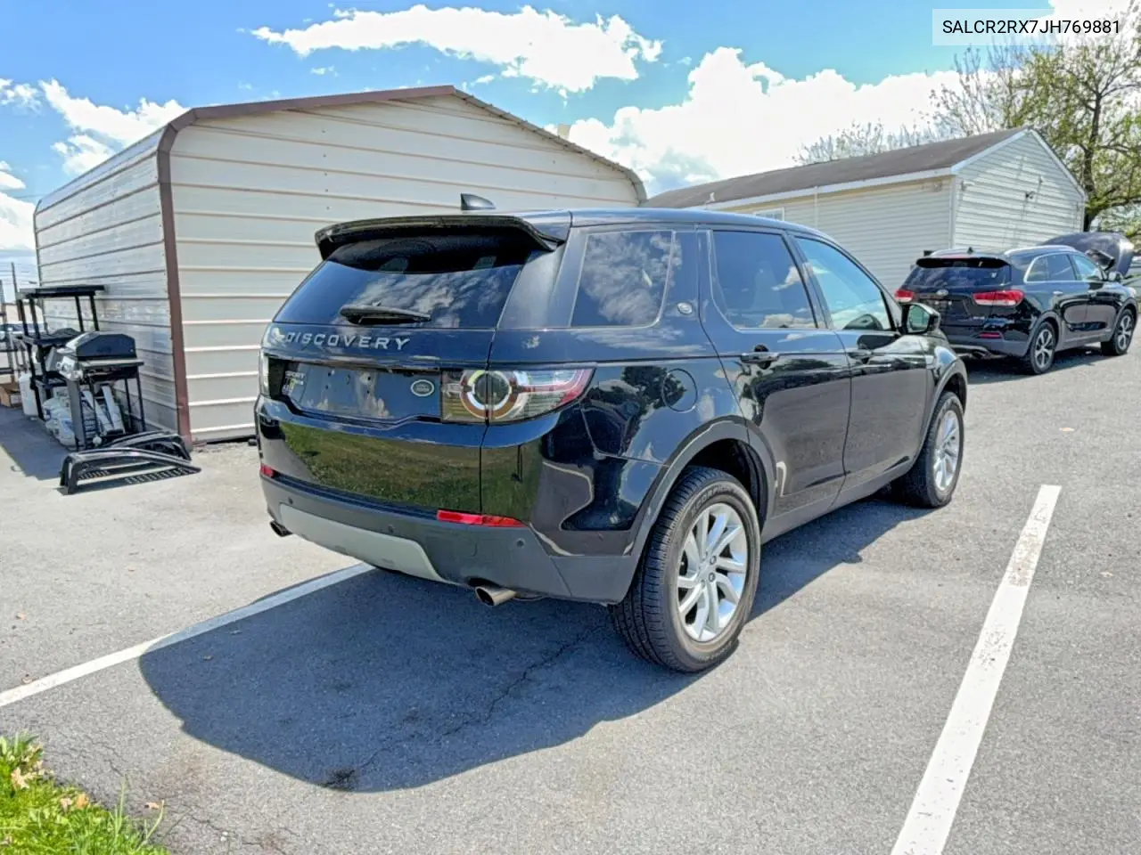 2018 Land Rover Discovery Sport Hse VIN: SALCR2RX7JH769881 Lot: 54484856