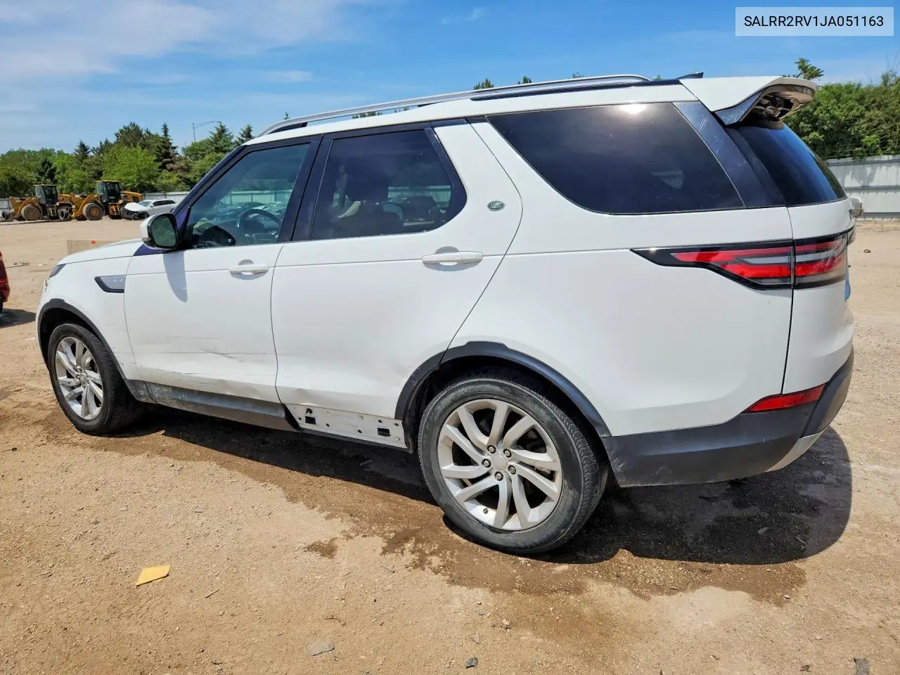 2018 Land Rover Discovery Hse VIN: SALRR2RV1JA051163 Lot: 55120136