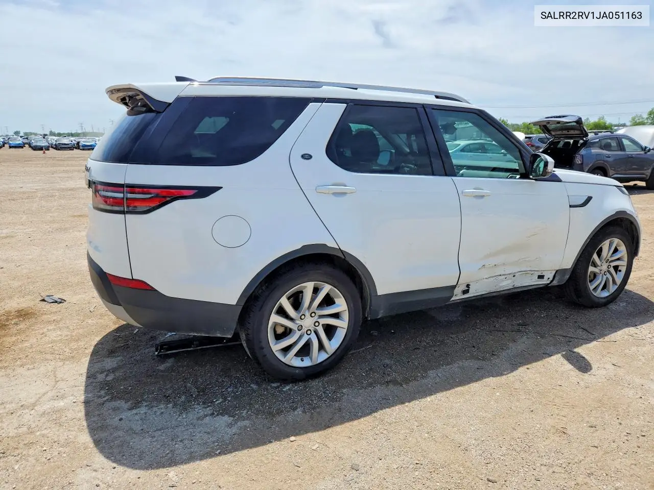 2018 Land Rover Discovery Hse VIN: SALRR2RV1JA051163 Lot: 55120136
