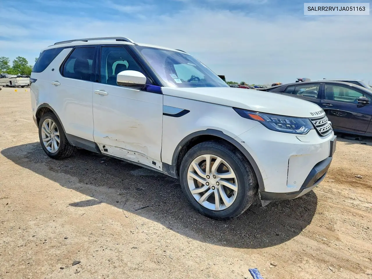 2018 Land Rover Discovery Hse VIN: SALRR2RV1JA051163 Lot: 55120136