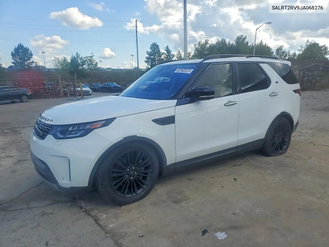 2018 Land Rover Discovery Hse Luxury VIN: SALRT2RV9JA068276 Lot: 55634686