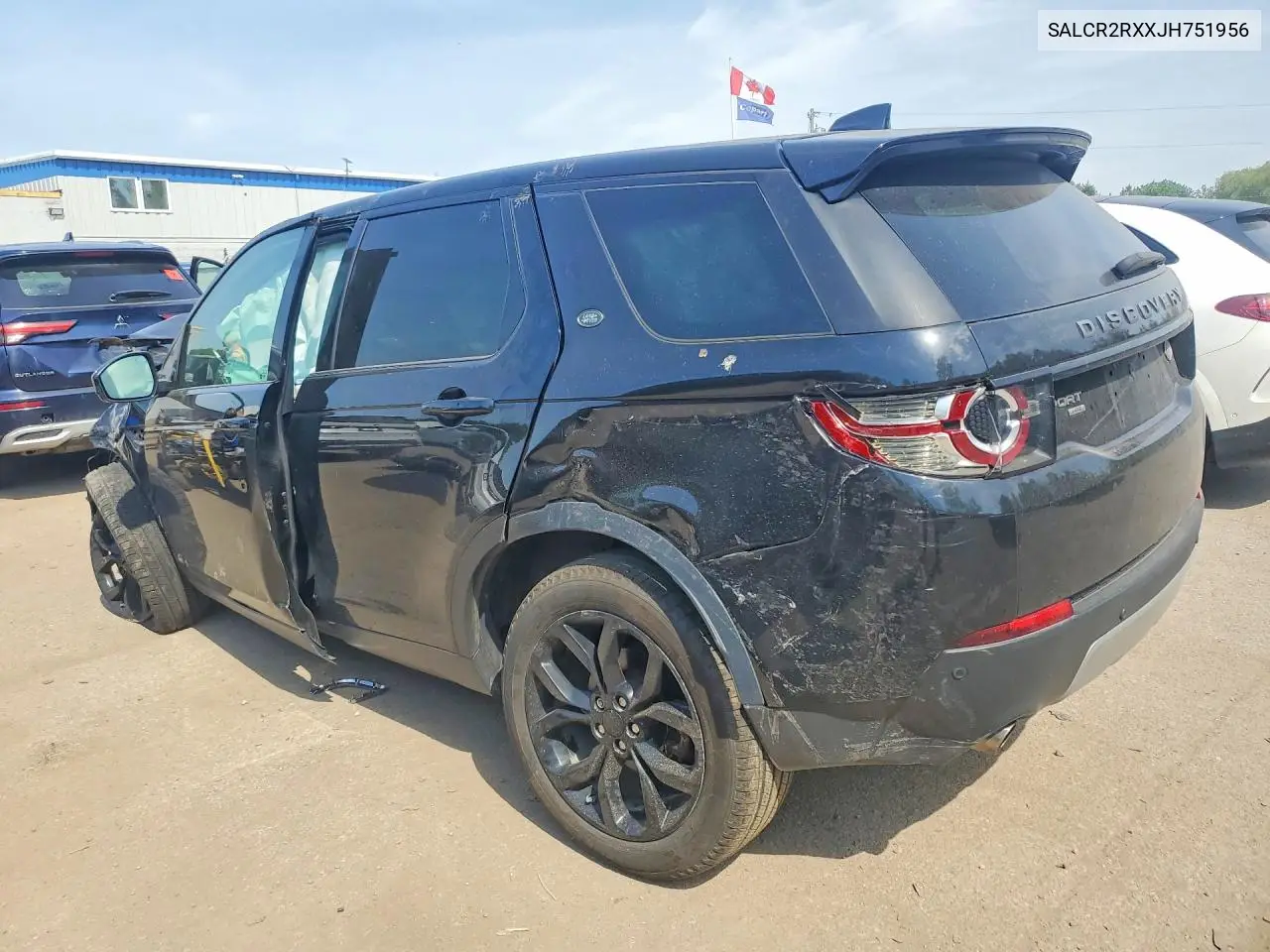 2018 Land Rover Discovery Sport Hse VIN: SALCR2RXXJH751956 Lot: 56093396