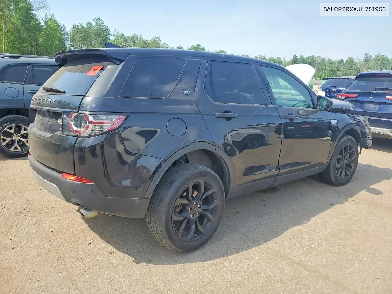2018 Land Rover Discovery Sport Hse VIN: SALCR2RXXJH751956 Lot: 56093396