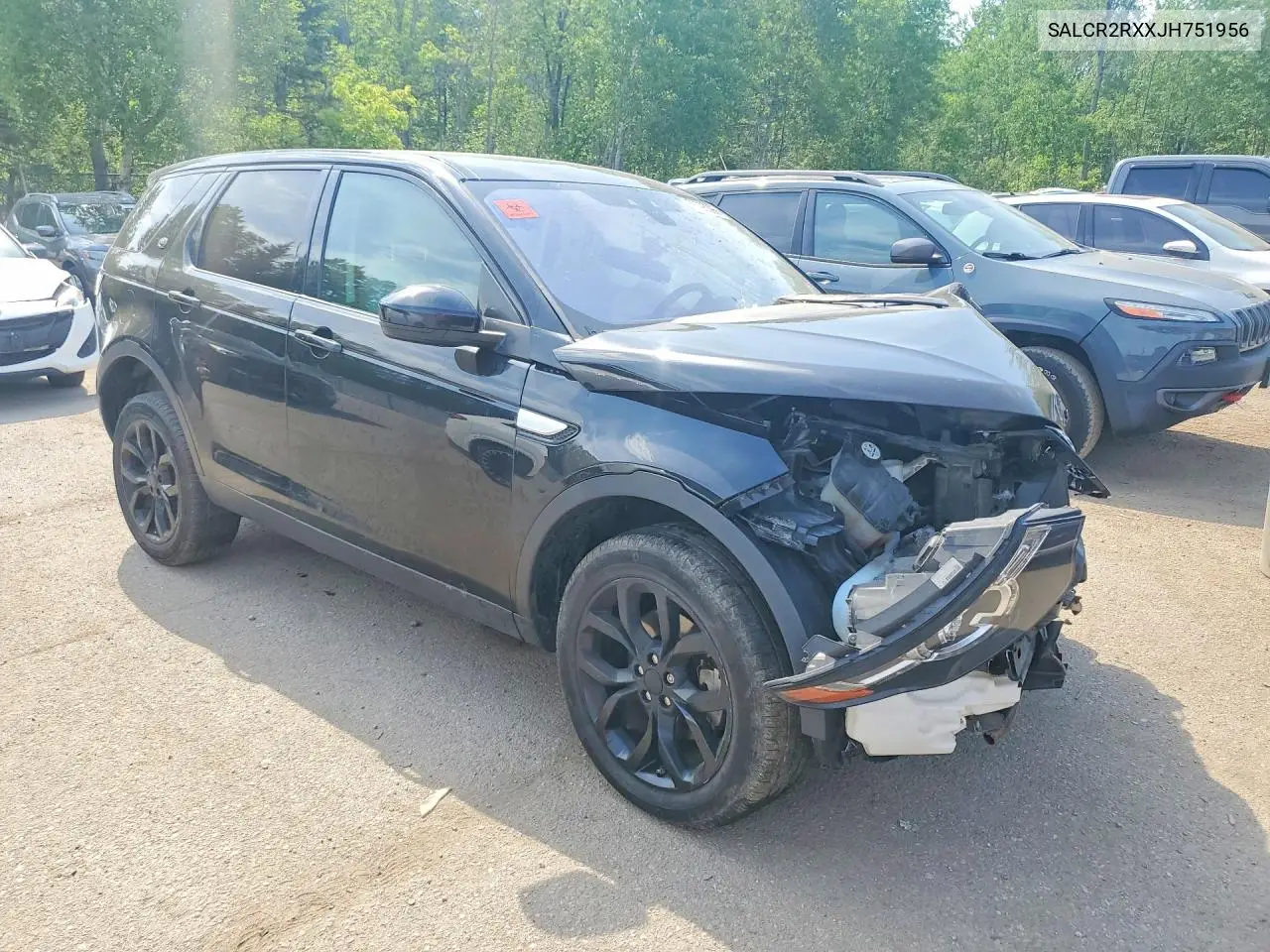 2018 Land Rover Discovery Sport Hse VIN: SALCR2RXXJH751956 Lot: 56093396