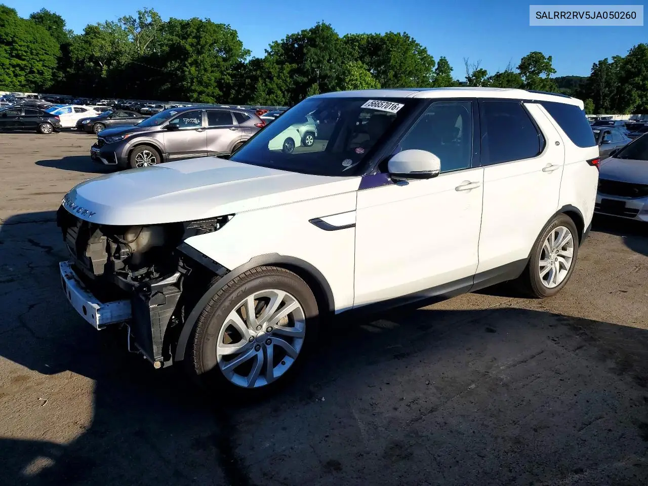 2018 Land Rover Discovery Hse VIN: SALRR2RV5JA050260 Lot: 56657016