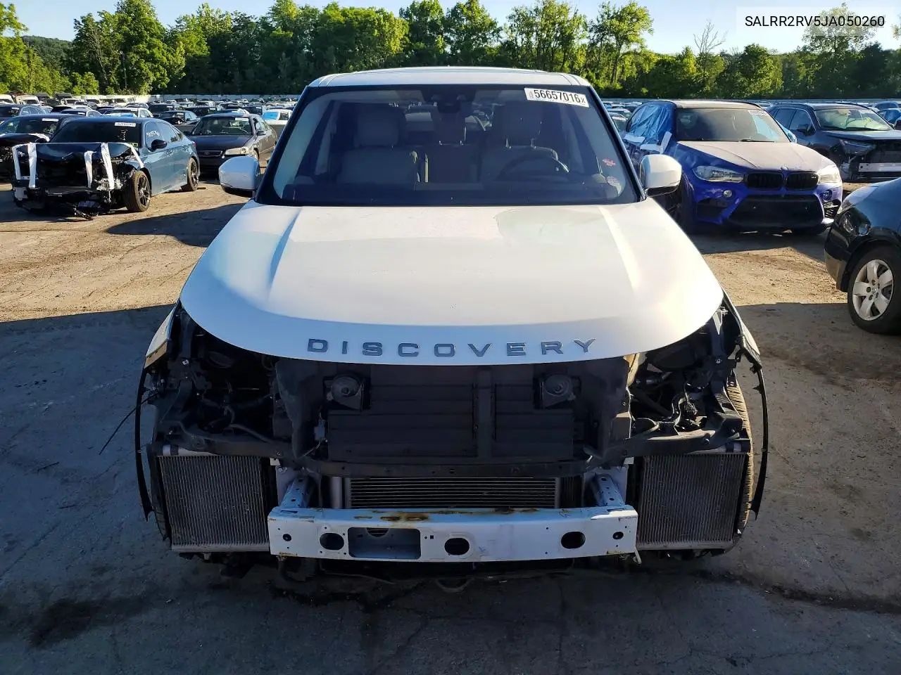 2018 Land Rover Discovery Hse VIN: SALRR2RV5JA050260 Lot: 56657016