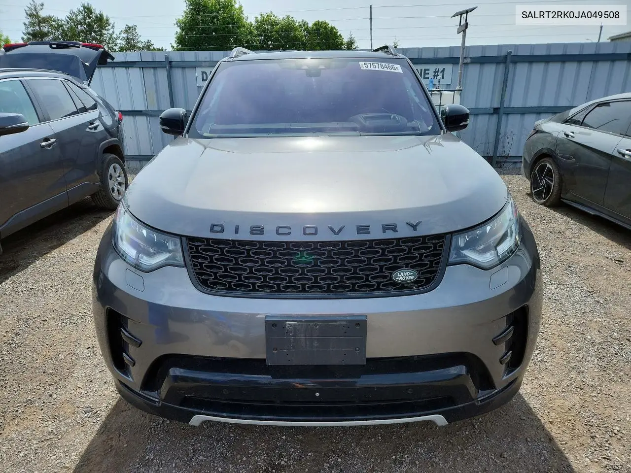 2018 Land Rover Discovery Hse Luxury VIN: SALRT2RK0JA049508 Lot: 57578466