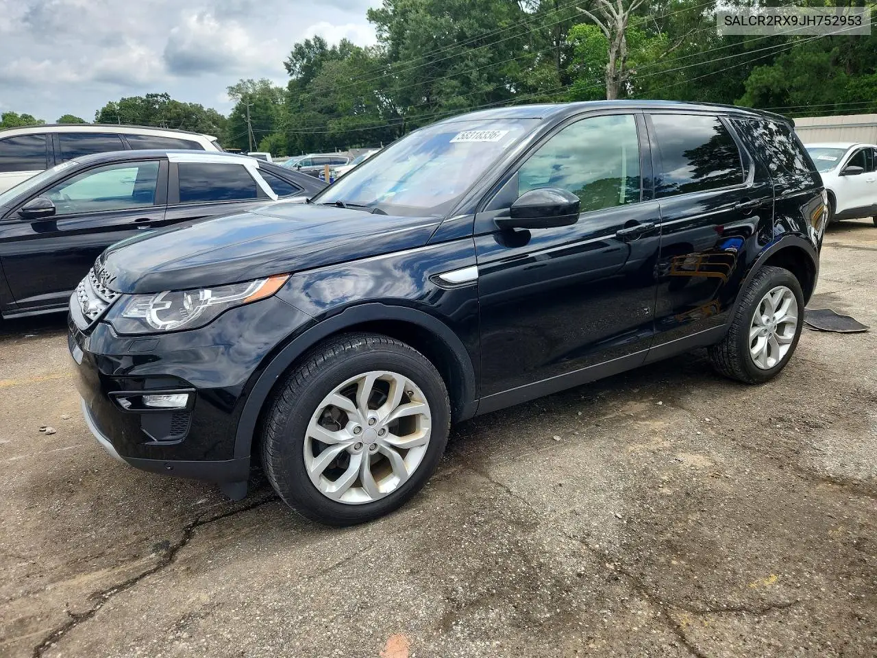 2018 Land Rover Discovery Sport Hse VIN: SALCR2RX9JH752953 Lot: 58318336