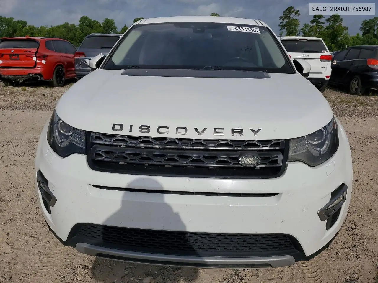 2018 Land Rover Discovery Sport Hse Luxury VIN: SALCT2RX0JH756987 Lot: 58831136