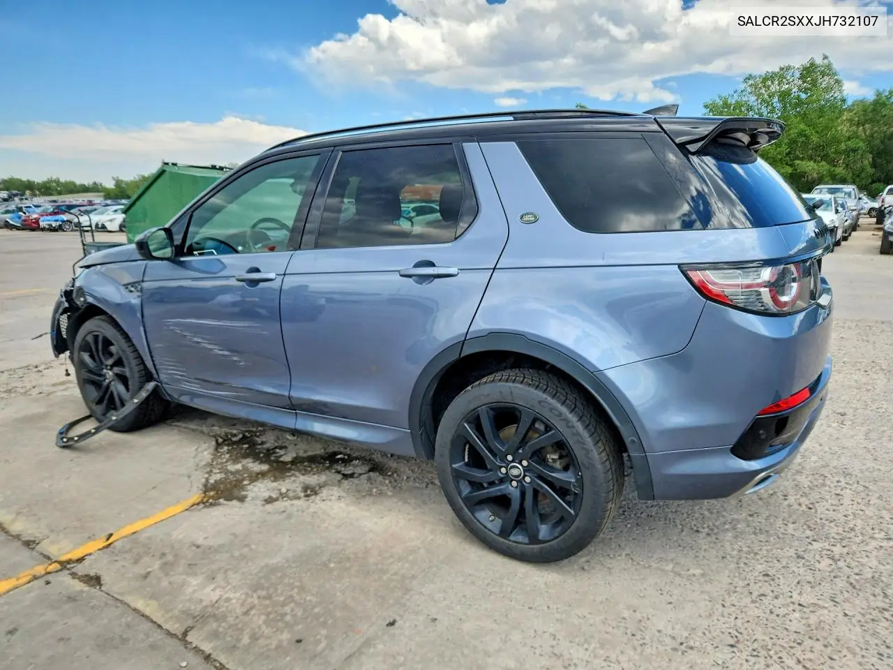2018 Land Rover Discovery Sport Hse VIN: SALCR2SXXJH732107 Lot: 59082176