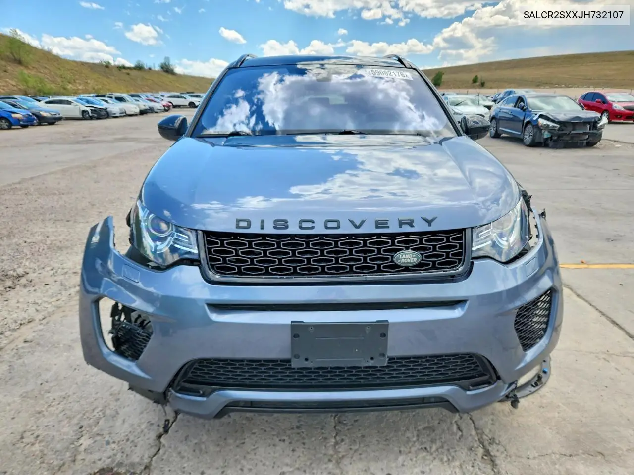 2018 Land Rover Discovery Sport Hse VIN: SALCR2SXXJH732107 Lot: 59082176