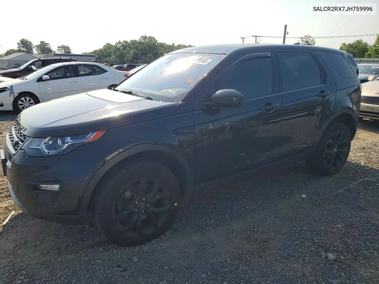 2018 Land Rover Discovery Sport Hse VIN: SALCR2RX7JH759996 Lot: 59272346