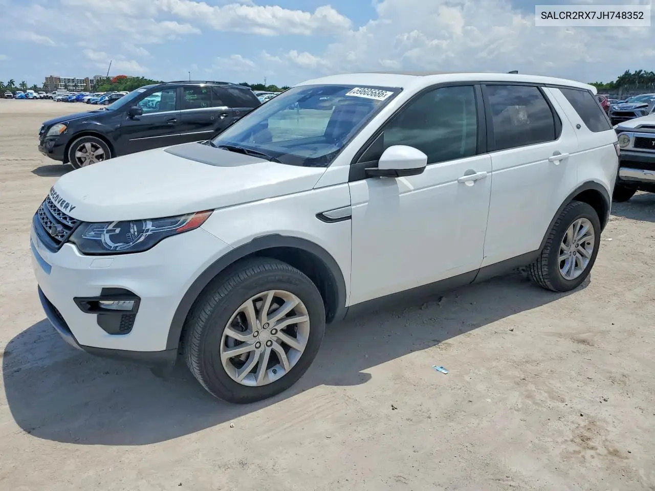2018 Land Rover Discovery Sport Hse VIN: SALCR2RX7JH748352 Lot: 59605686