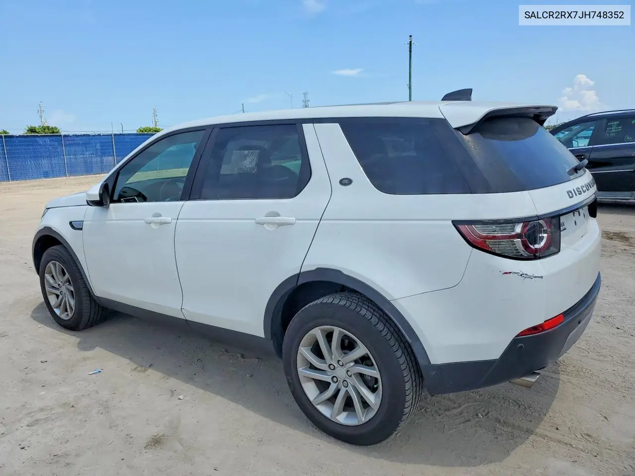2018 Land Rover Discovery Sport Hse VIN: SALCR2RX7JH748352 Lot: 59605686