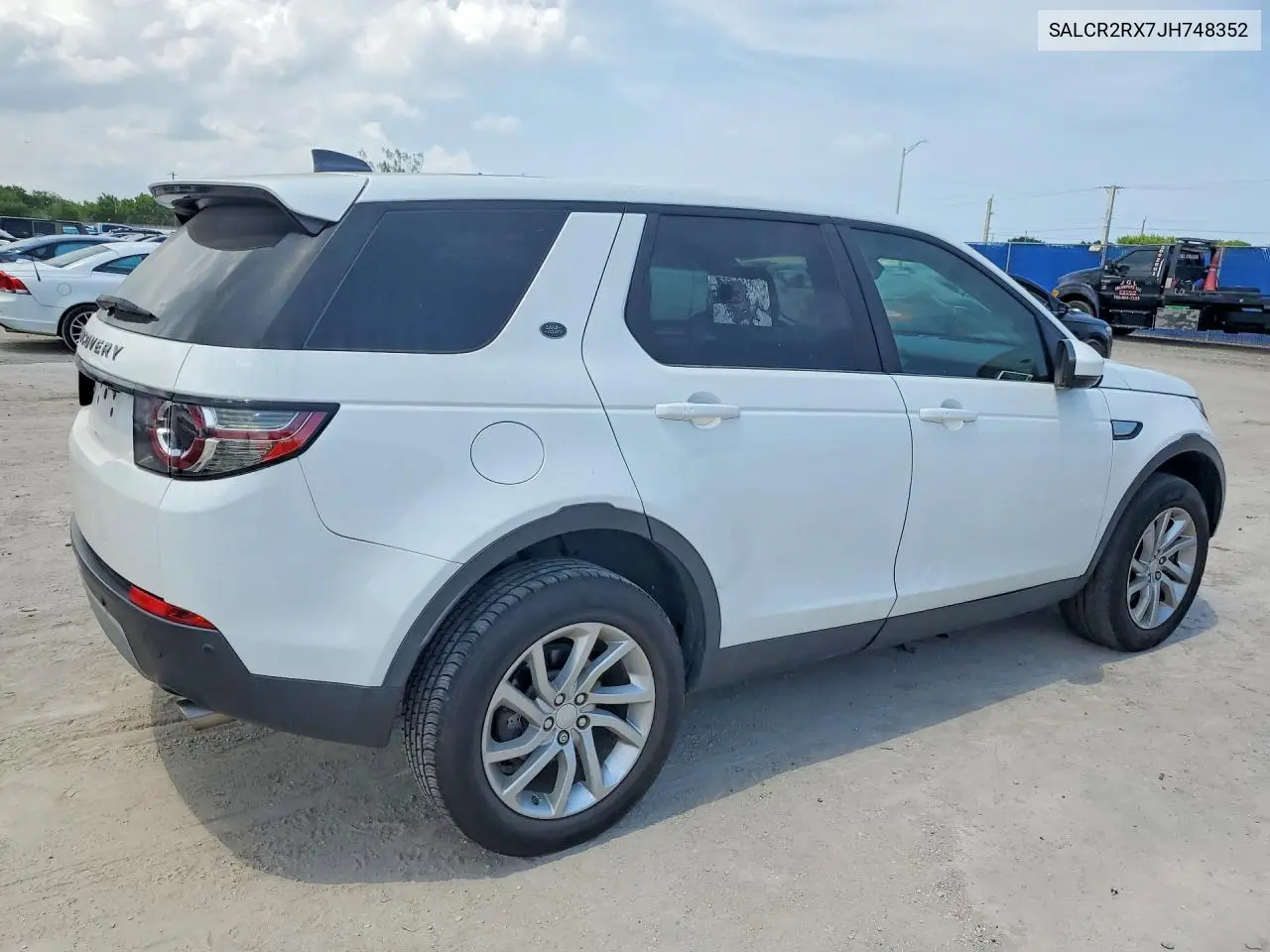 2018 Land Rover Discovery Sport Hse VIN: SALCR2RX7JH748352 Lot: 59605686