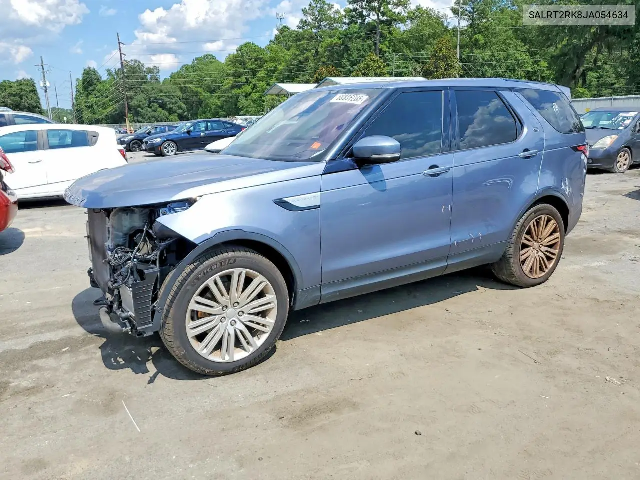2018 Land Rover Discovery Hse Luxury VIN: SALRT2RK8JA054634 Lot: 60006286