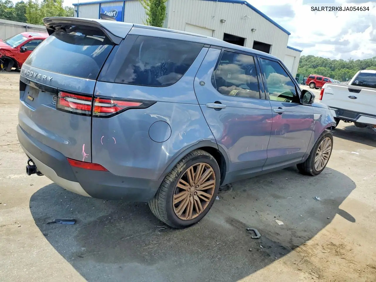 2018 Land Rover Discovery Hse Luxury VIN: SALRT2RK8JA054634 Lot: 60006286