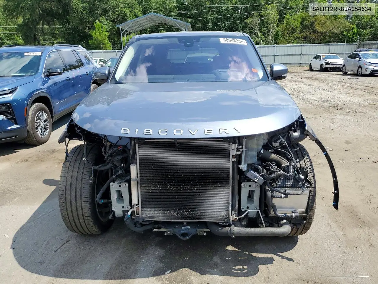 2018 Land Rover Discovery Hse Luxury VIN: SALRT2RK8JA054634 Lot: 60006286