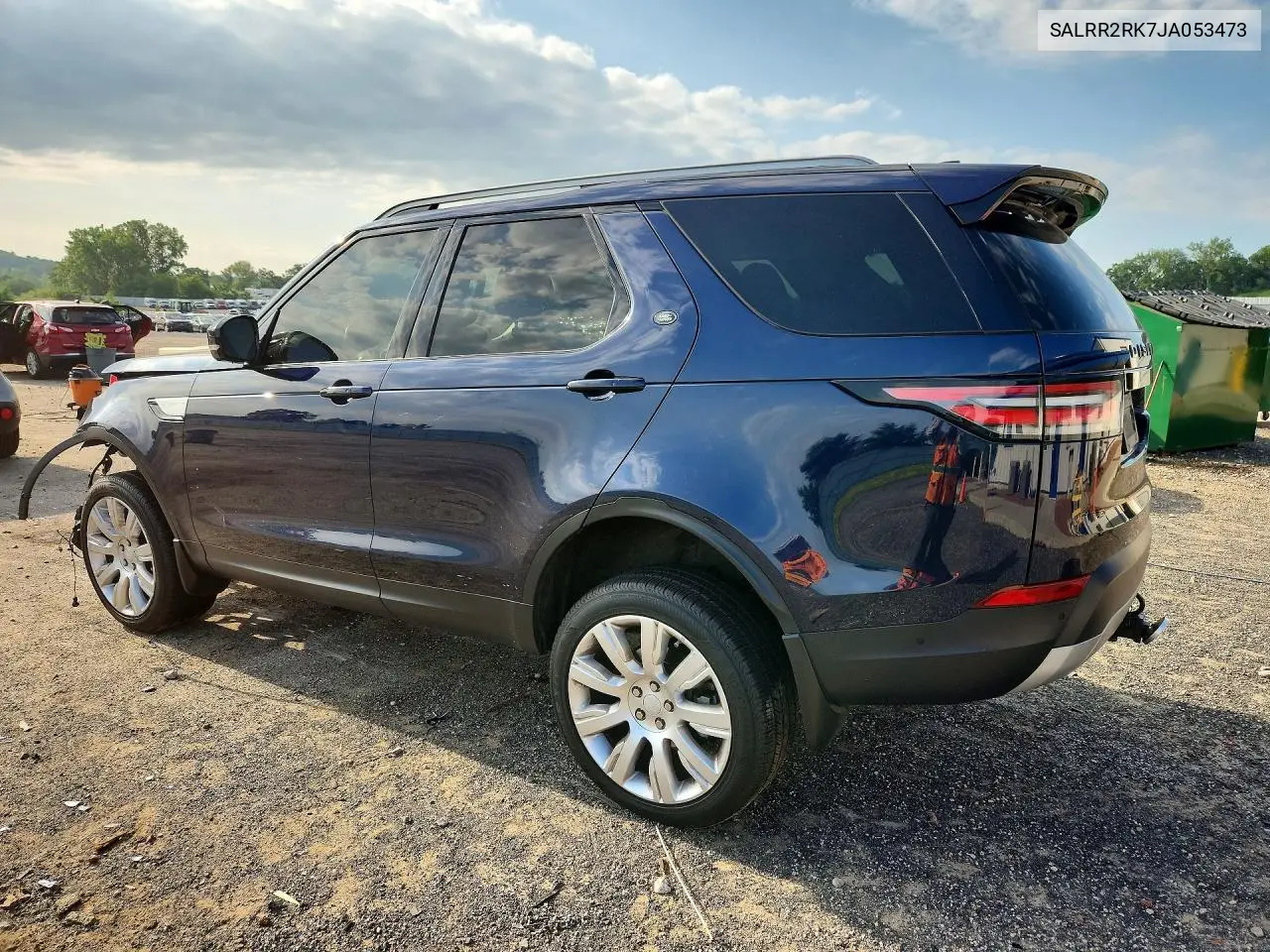 2018 Land Rover Discovery Hse VIN: SALRR2RK7JA053473 Lot: 60204596