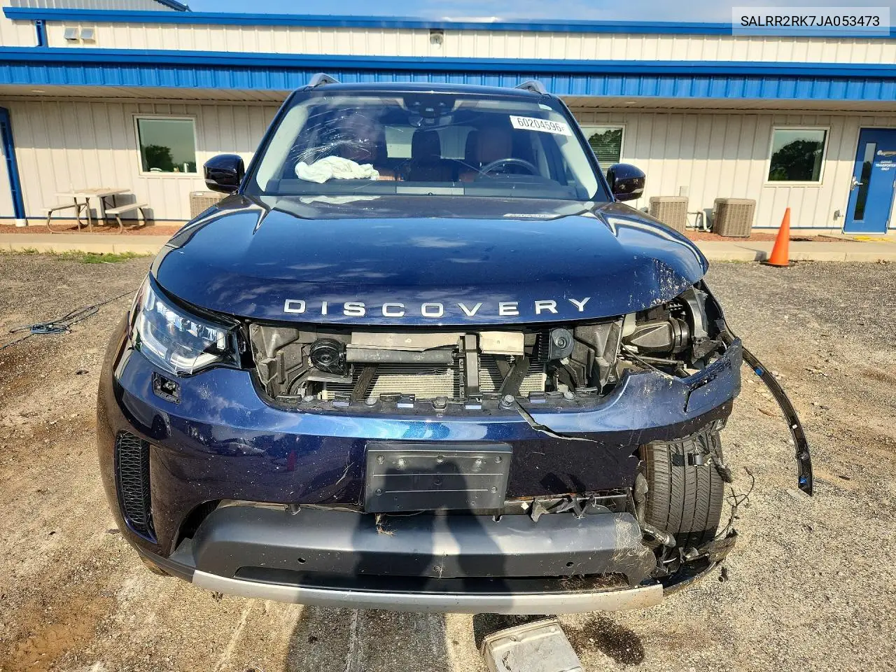 2018 Land Rover Discovery Hse VIN: SALRR2RK7JA053473 Lot: 60204596