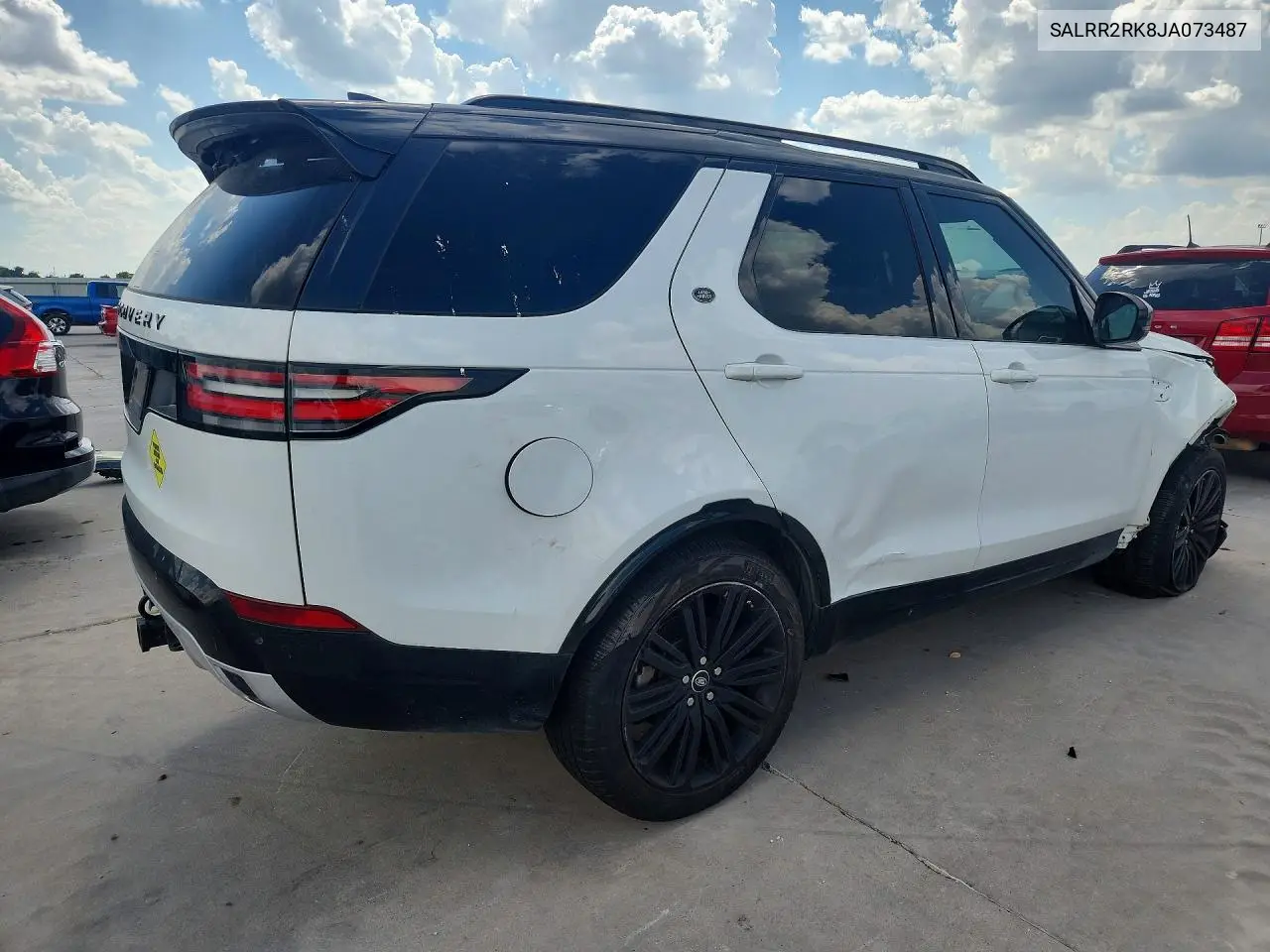 2018 Land Rover Discovery Hse VIN: SALRR2RK8JA073487 Lot: 60308056