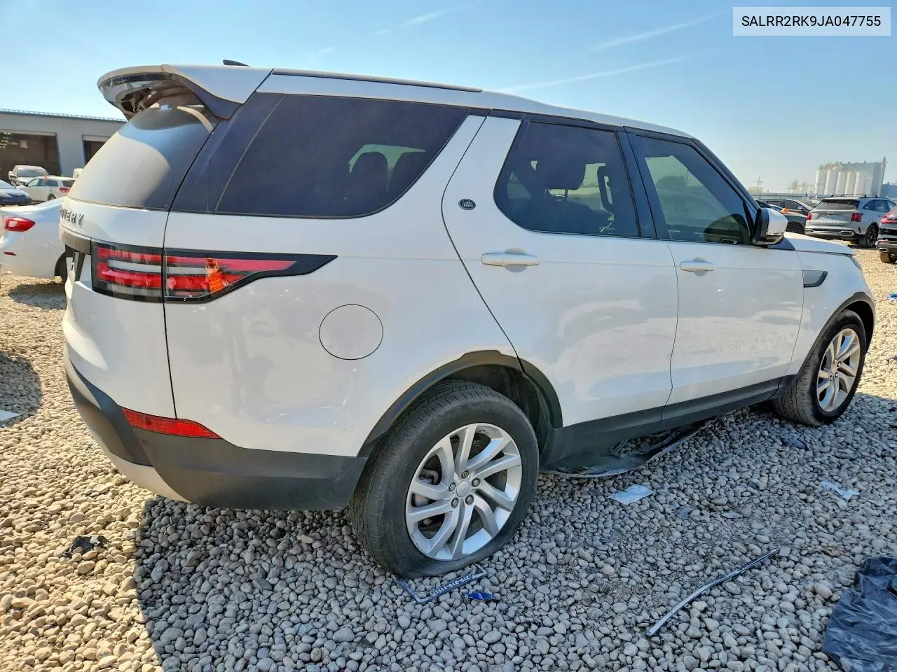 2018 Land Rover Discovery Hse VIN: SALRR2RK9JA047755 Lot: 60995366