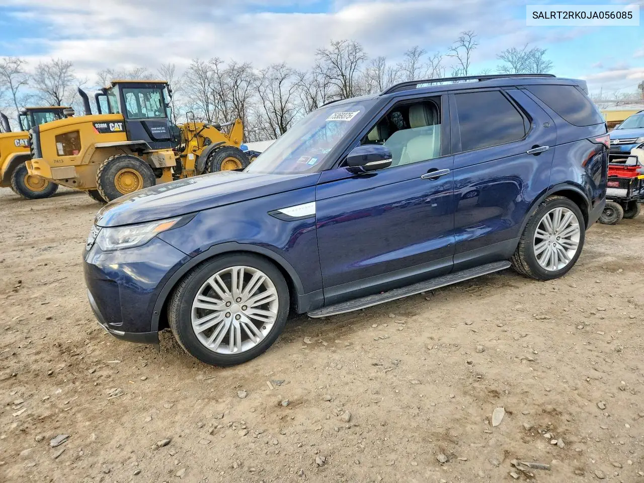 2018 Land Rover Discovery Hse Luxury VIN: SALRT2RK0JA056085 Lot: 75369375