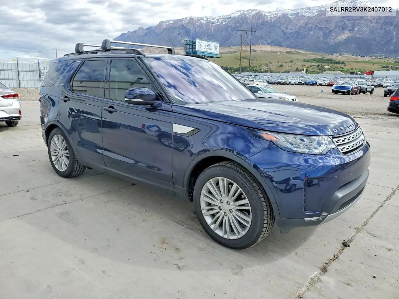 2019 Land Rover Discovery Hse VIN: SALRR2RV3K2407012 Lot: 51347336