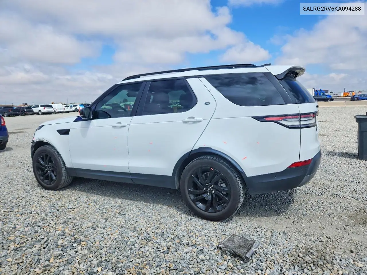 2019 Land Rover Discovery Se VIN: SALRG2RV6KA094288 Lot: 51547406