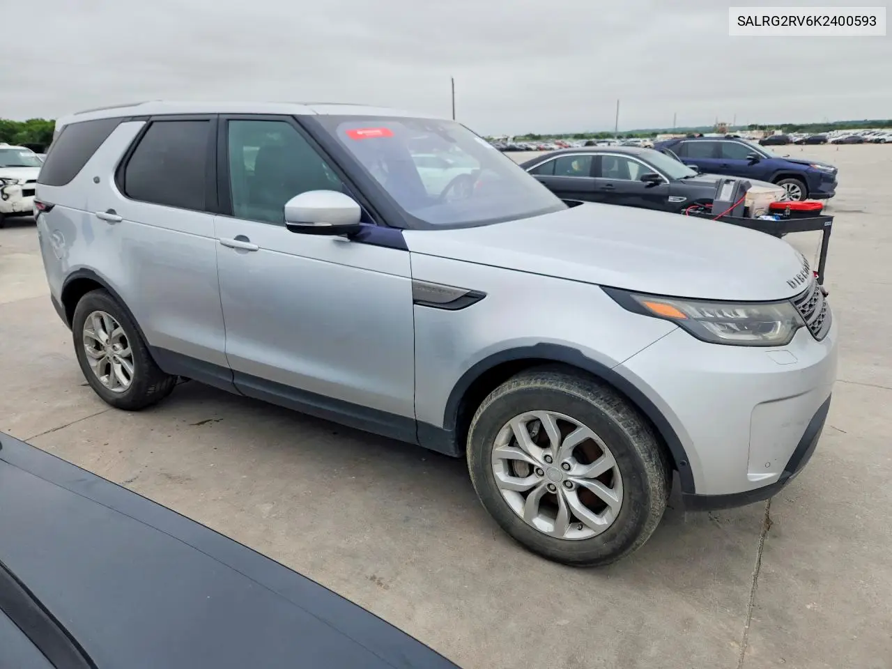 2019 Land Rover Discovery Se VIN: SALRG2RV6K2400593 Lot: 52675316