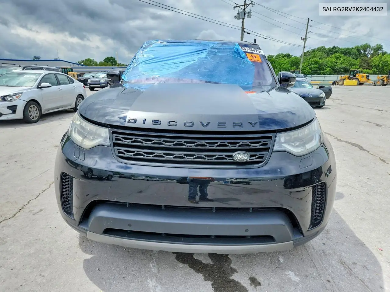 2019 Land Rover Discovery Se VIN: SALRG2RV2K2404432 Lot: 53746076