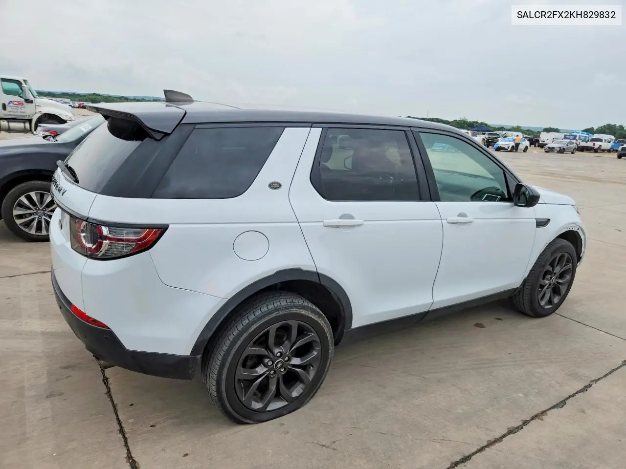 2019 Land Rover Discovery Sport Hse VIN: SALCR2FX2KH829832 Lot: 54590836