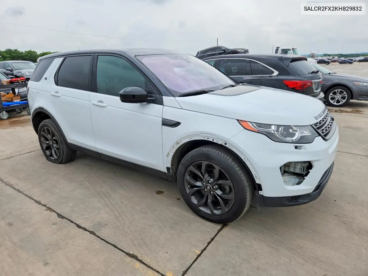 2019 Land Rover Discovery Sport Hse VIN: SALCR2FX2KH829832 Lot: 54590836