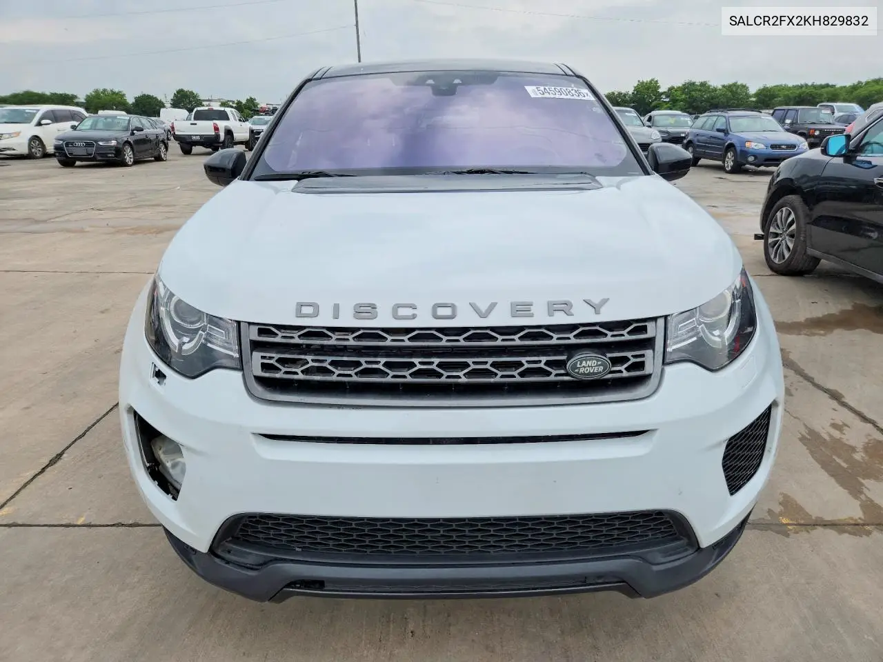 2019 Land Rover Discovery Sport Hse VIN: SALCR2FX2KH829832 Lot: 54590836