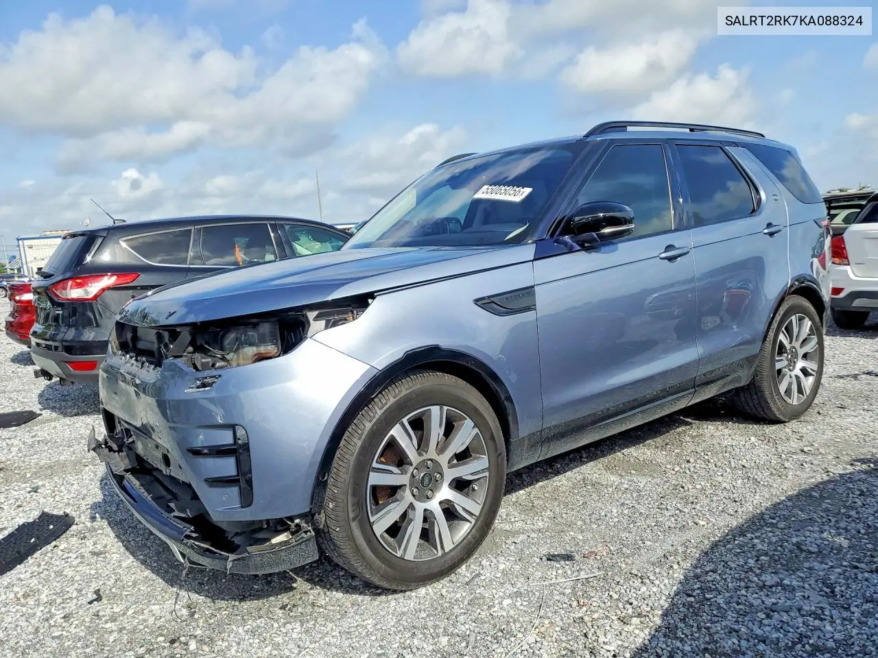 2019 Land Rover Discovery Hse Luxury VIN: SALRT2RK7KA088324 Lot: 55065056