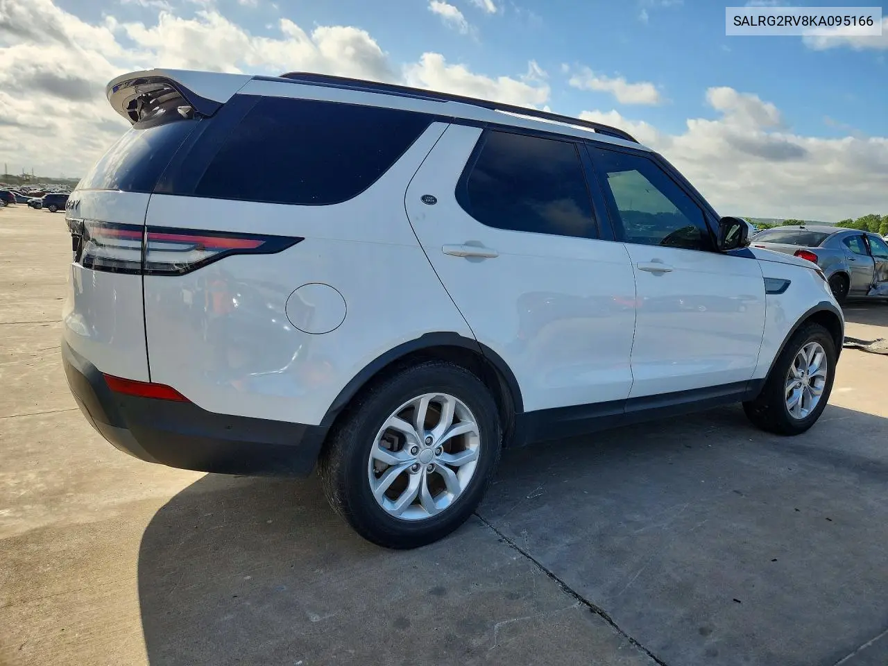 2019 Land Rover Discovery Se VIN: SALRG2RV8KA095166 Lot: 57151286
