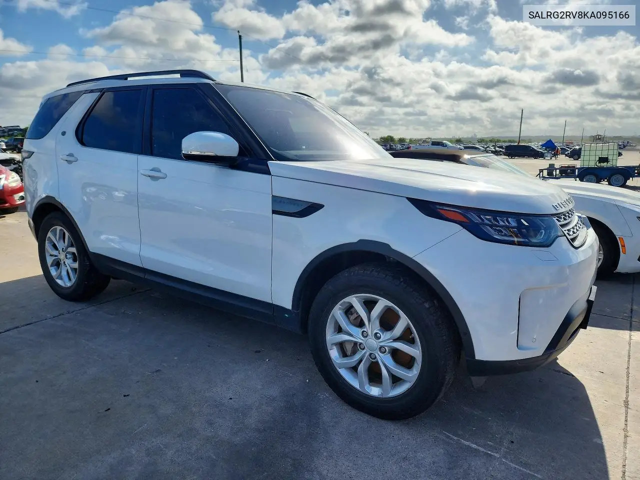 2019 Land Rover Discovery Se VIN: SALRG2RV8KA095166 Lot: 57151286