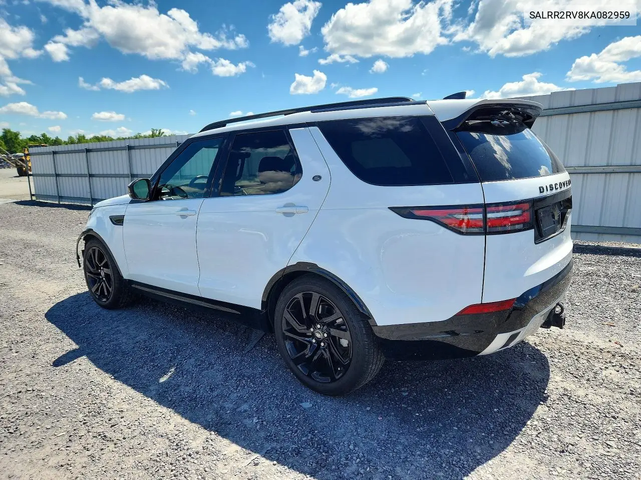 2019 Land Rover Discovery Hse VIN: SALRR2RV8KA082959 Lot: 57417596