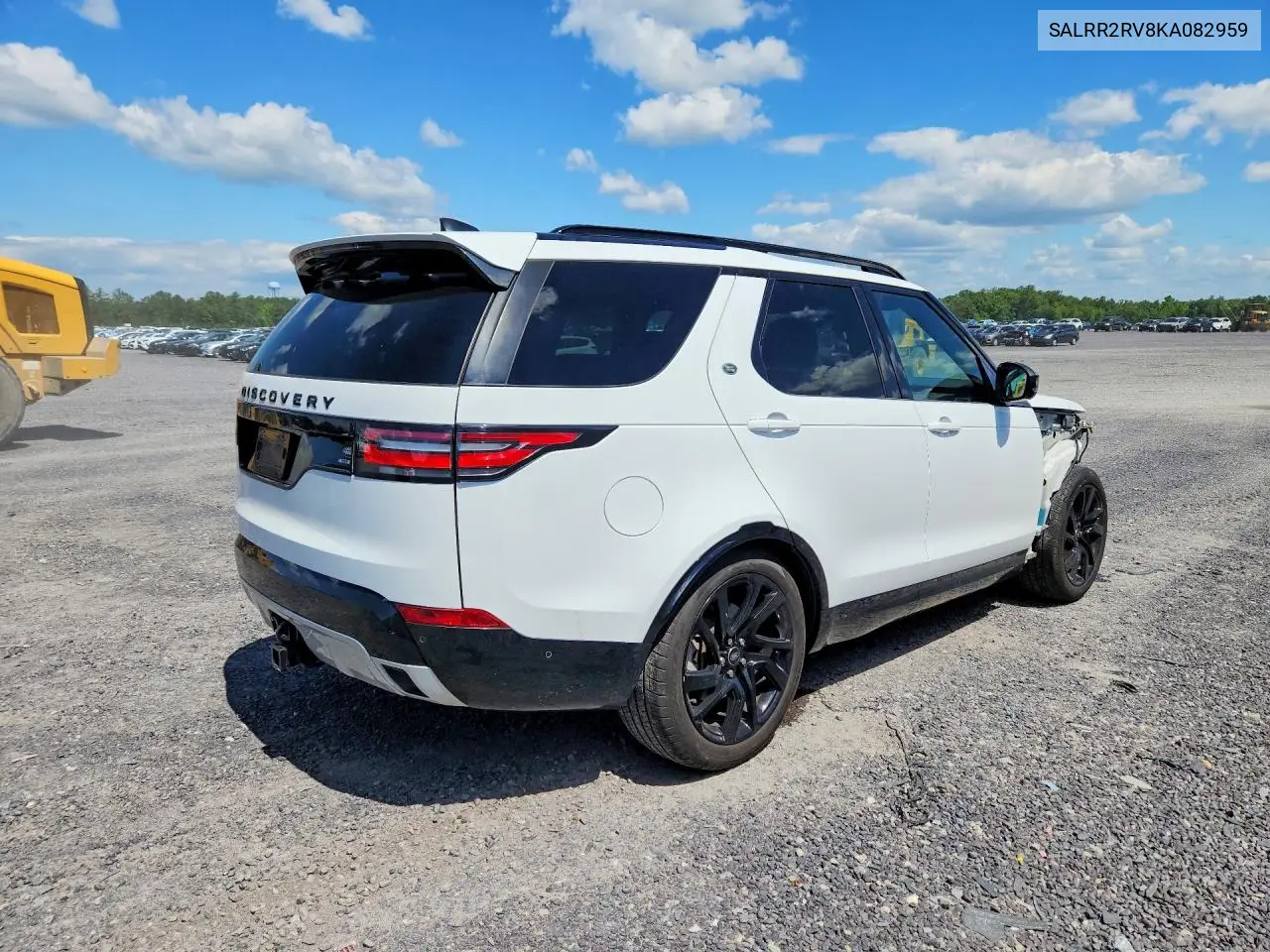 2019 Land Rover Discovery Hse VIN: SALRR2RV8KA082959 Lot: 57417596