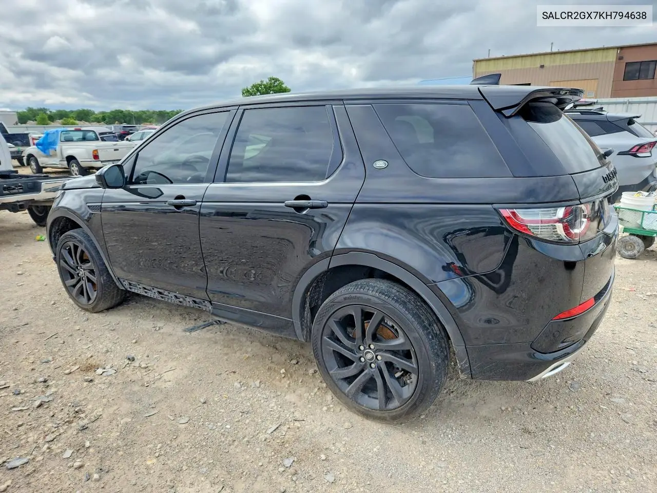2019 Land Rover Discovery Sport Hse Dynamic VIN: SALCR2GX7KH794638 Lot: 58103826