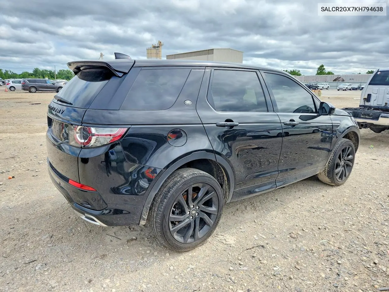 2019 Land Rover Discovery Sport Hse Dynamic VIN: SALCR2GX7KH794638 Lot: 58103826
