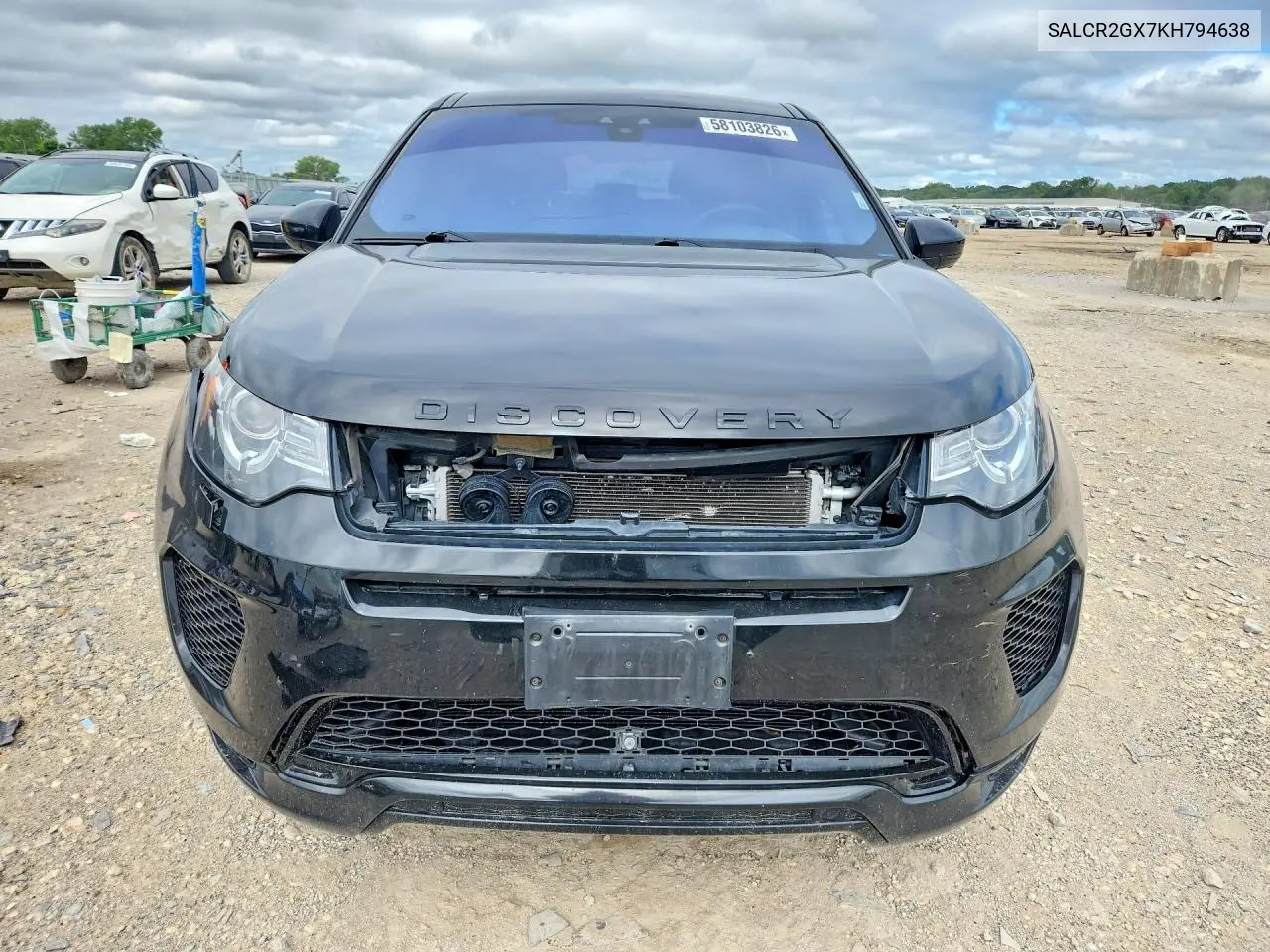 2019 Land Rover Discovery Sport Hse Dynamic VIN: SALCR2GX7KH794638 Lot: 58103826
