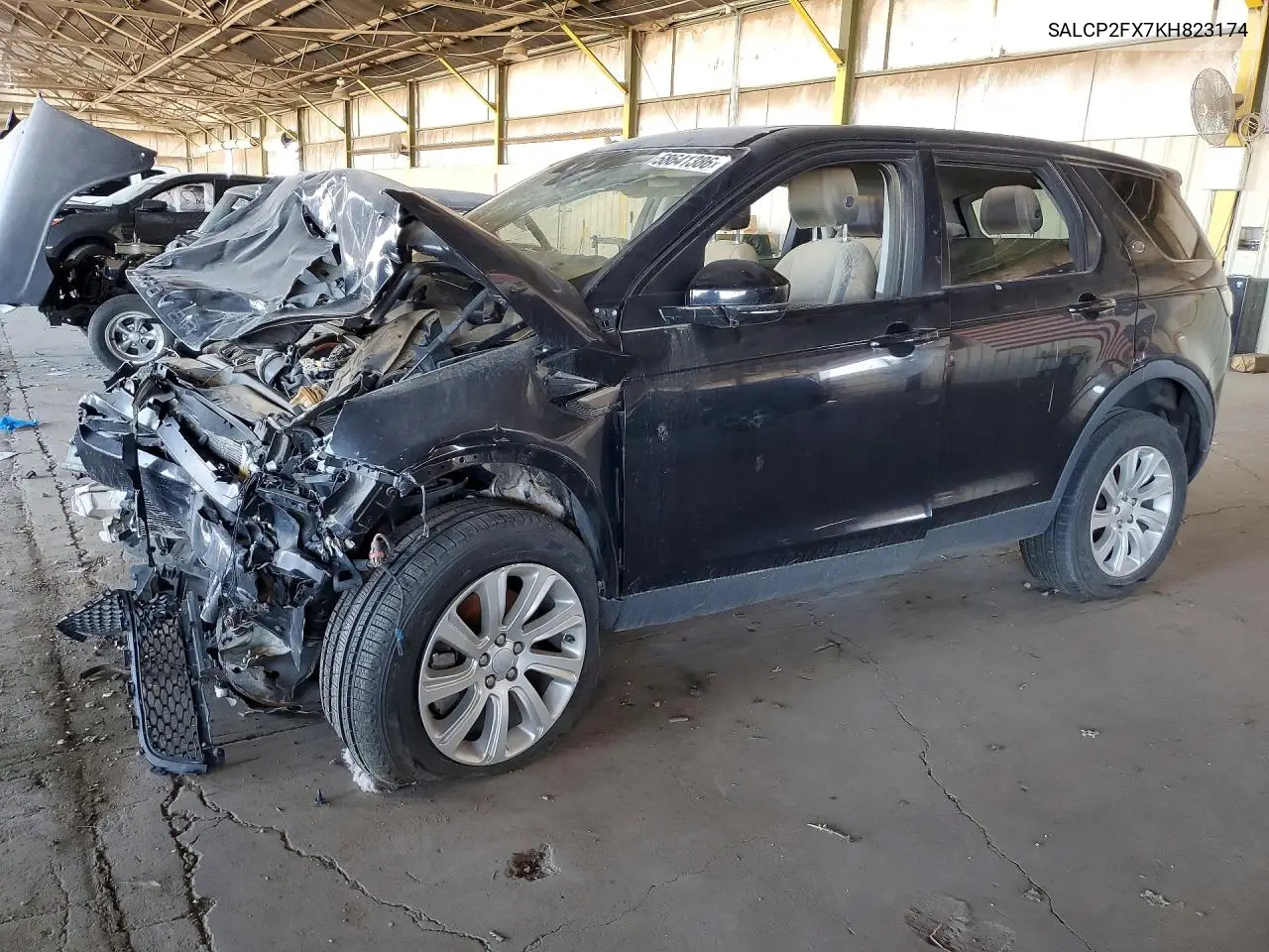 2019 Land Rover Discovery Sport Se VIN: SALCP2FX7KH823174 Lot: 58641386